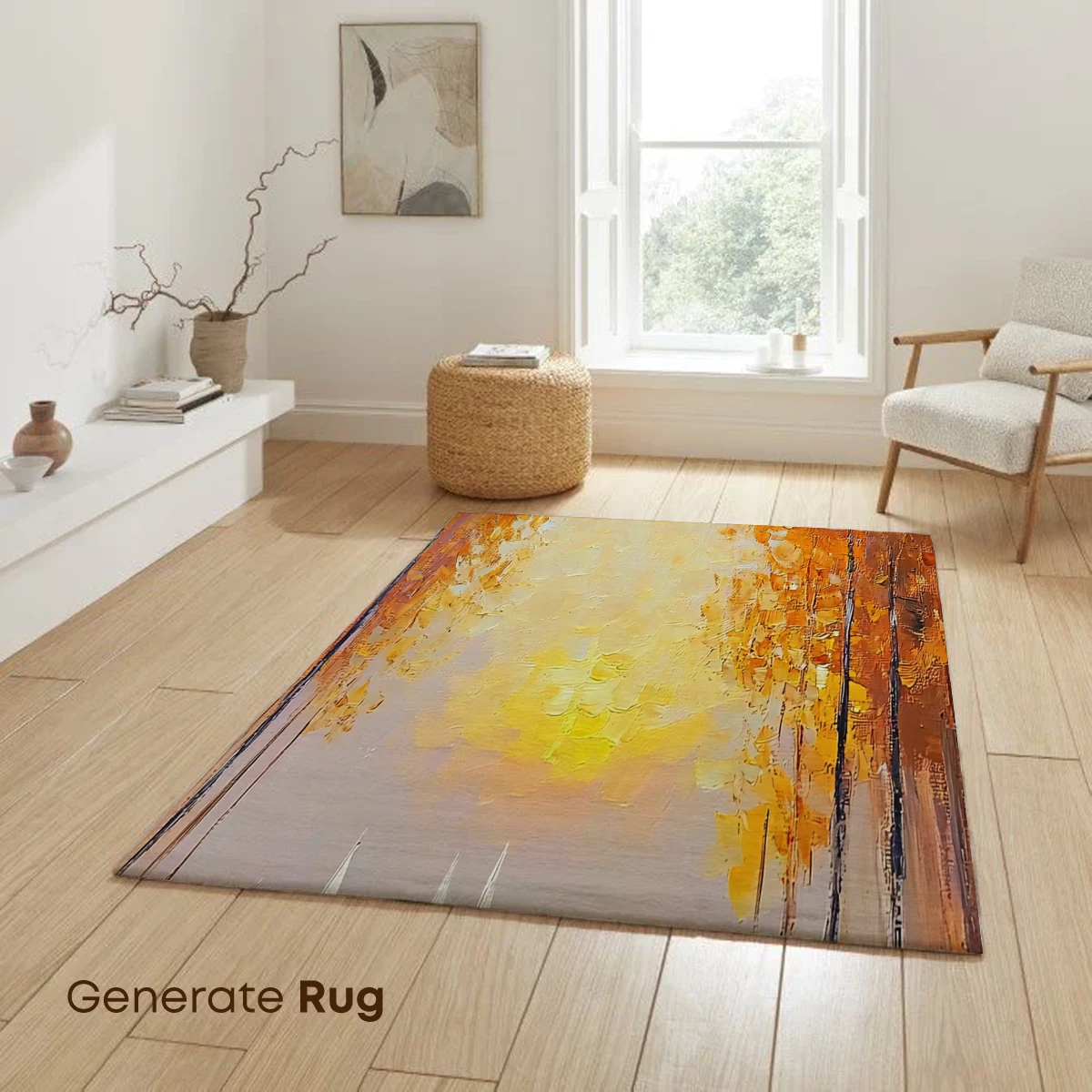 Autumn Sails: Impressionist Sunset Symphony - Image 6