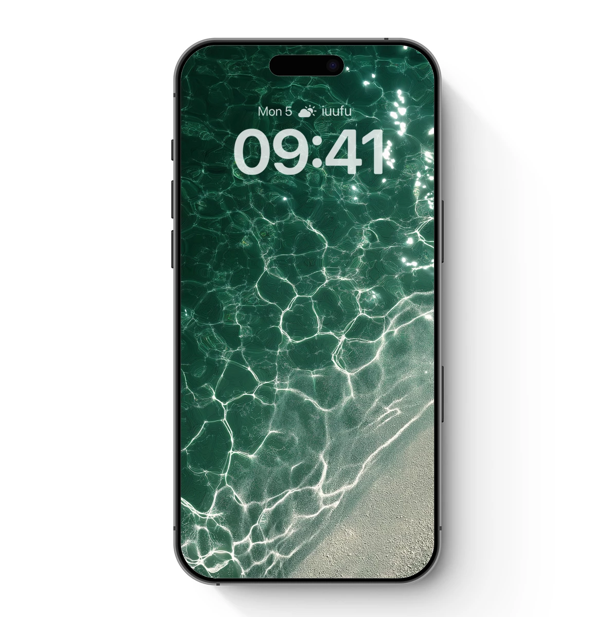 Emerald Tides: Ocean's Vein-Like Patterns