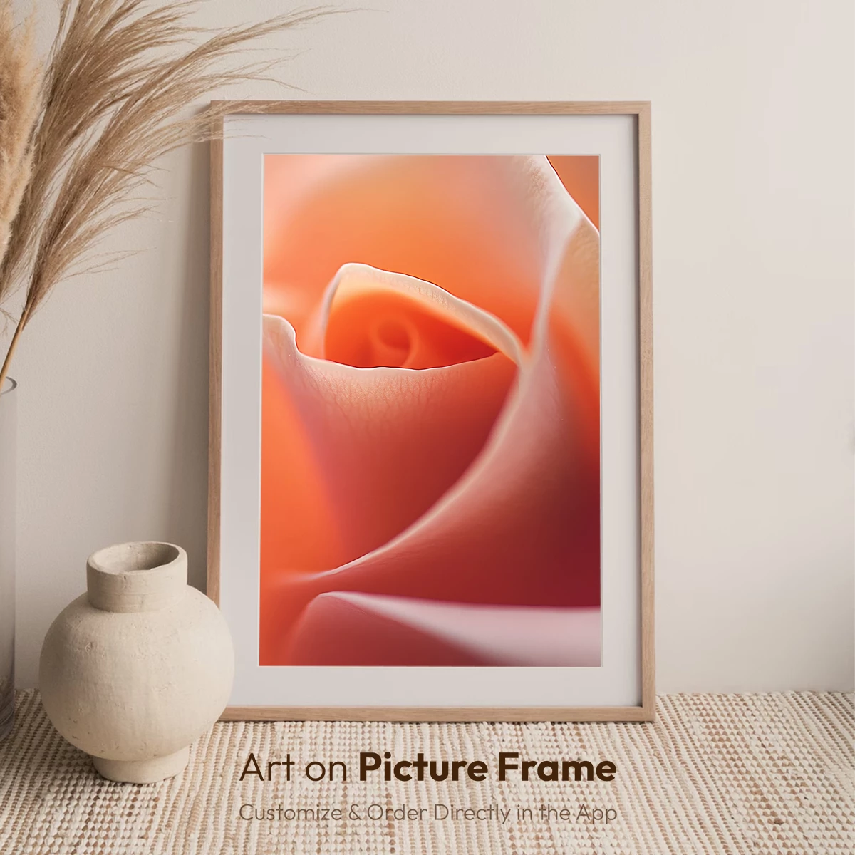 Coral Rose Whispers: Soft Petal Elegance - Image 7