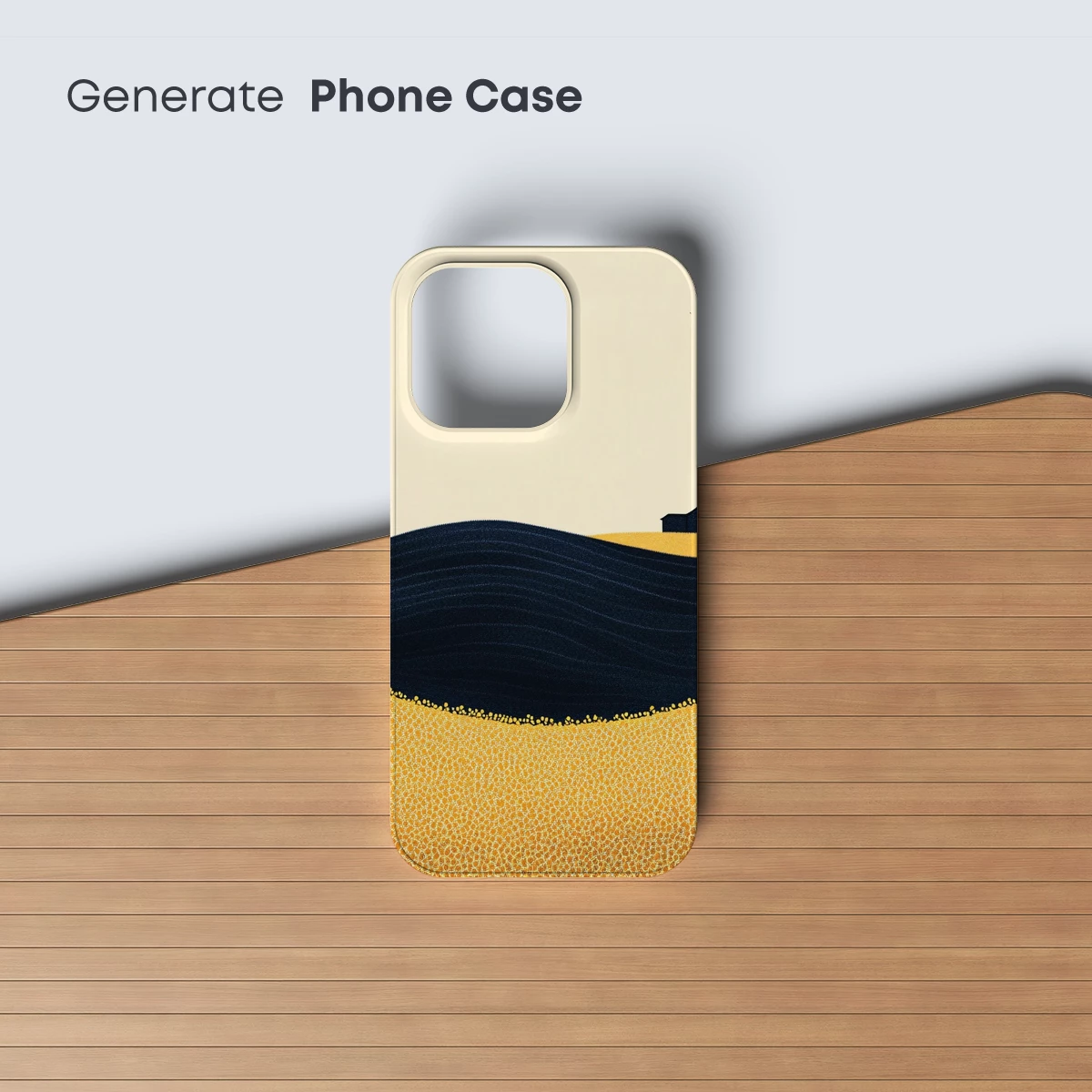 Desert Solitude: Waves of Sand and Shadow - Image 3