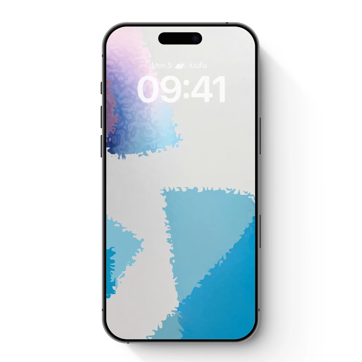 Abstract Aqua Symphony: Fluid Color Fusion