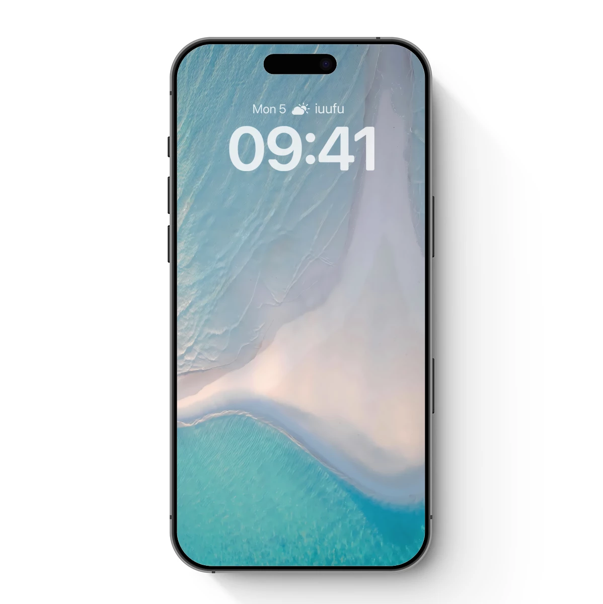 Aerial Serenity: Sandbar in Turquoise Waters