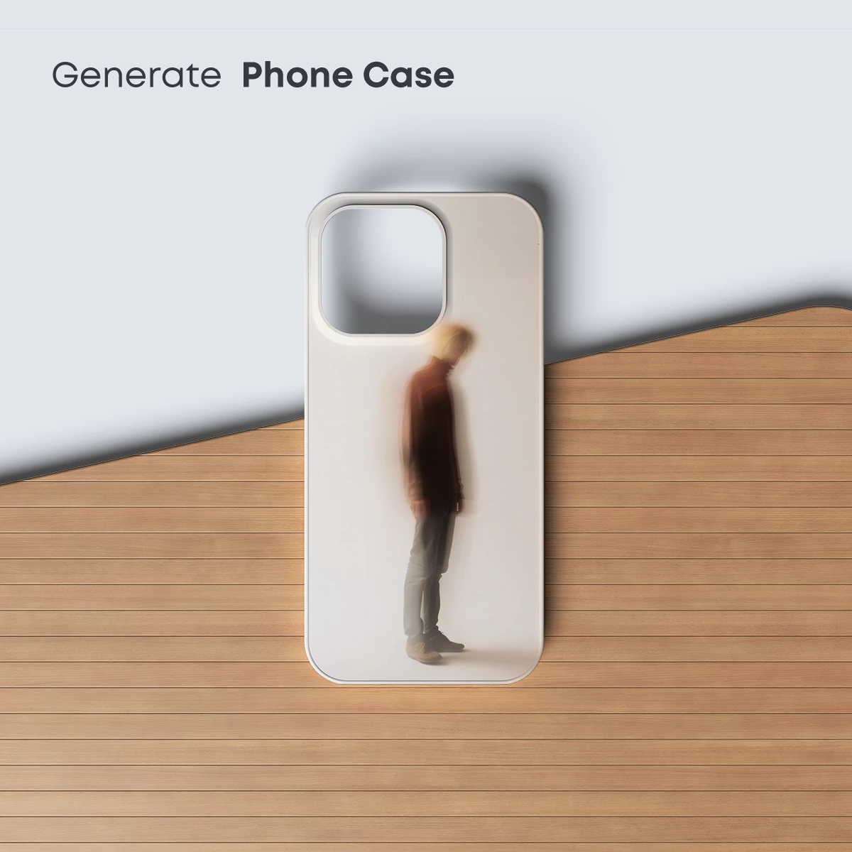 Blurred Solitude: A Figure in Motion - Image 3