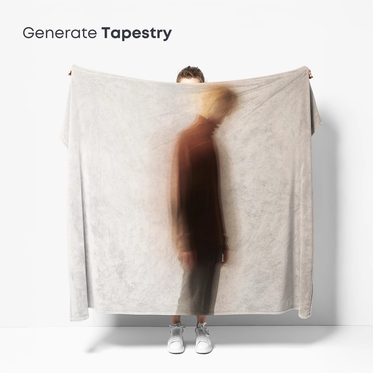 Blurred Solitude: A Figure in Motion - Image 5