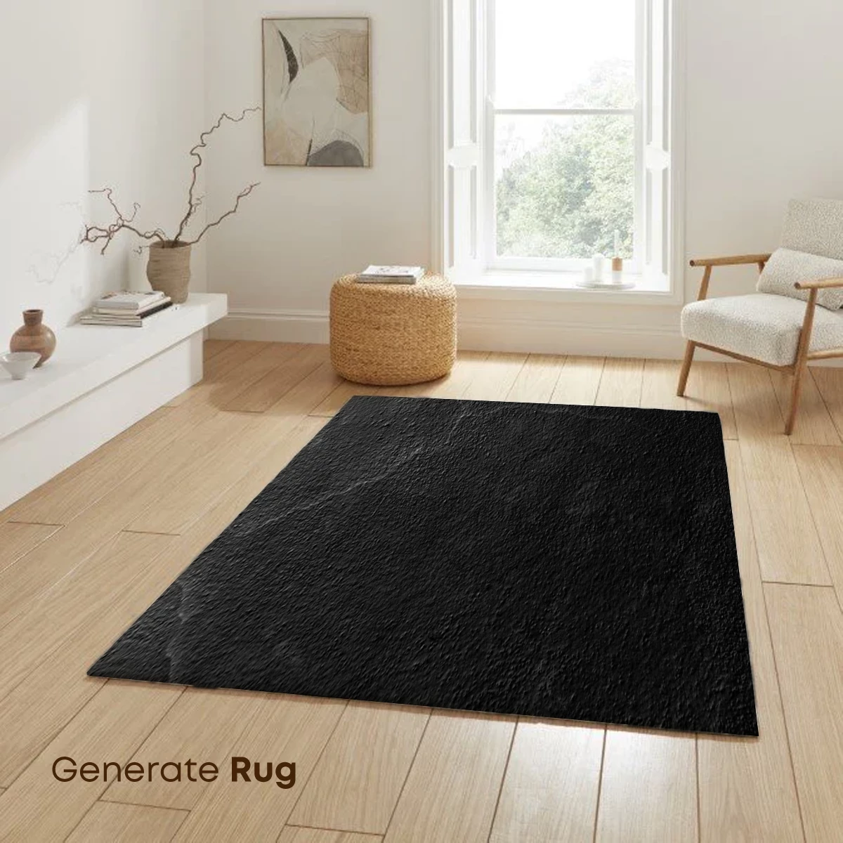 Eternal Midnight Canvas: Textured Darkness - Image 6