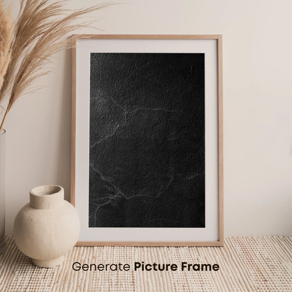 Eternal Midnight Canvas: Textured Darkness - Image 7