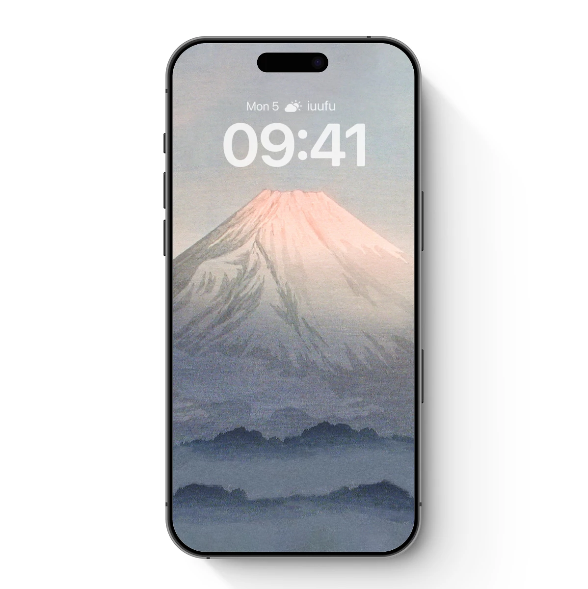 Dawn's Embrace on Mount Fuji