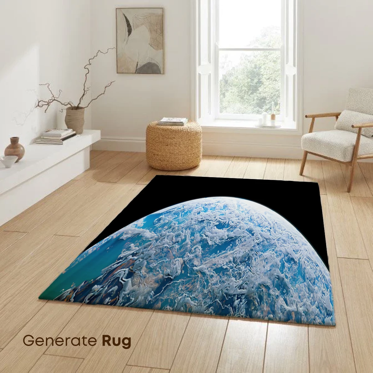 Celestial Ocean: A Planet's Dreamlike Horizon - Image 6