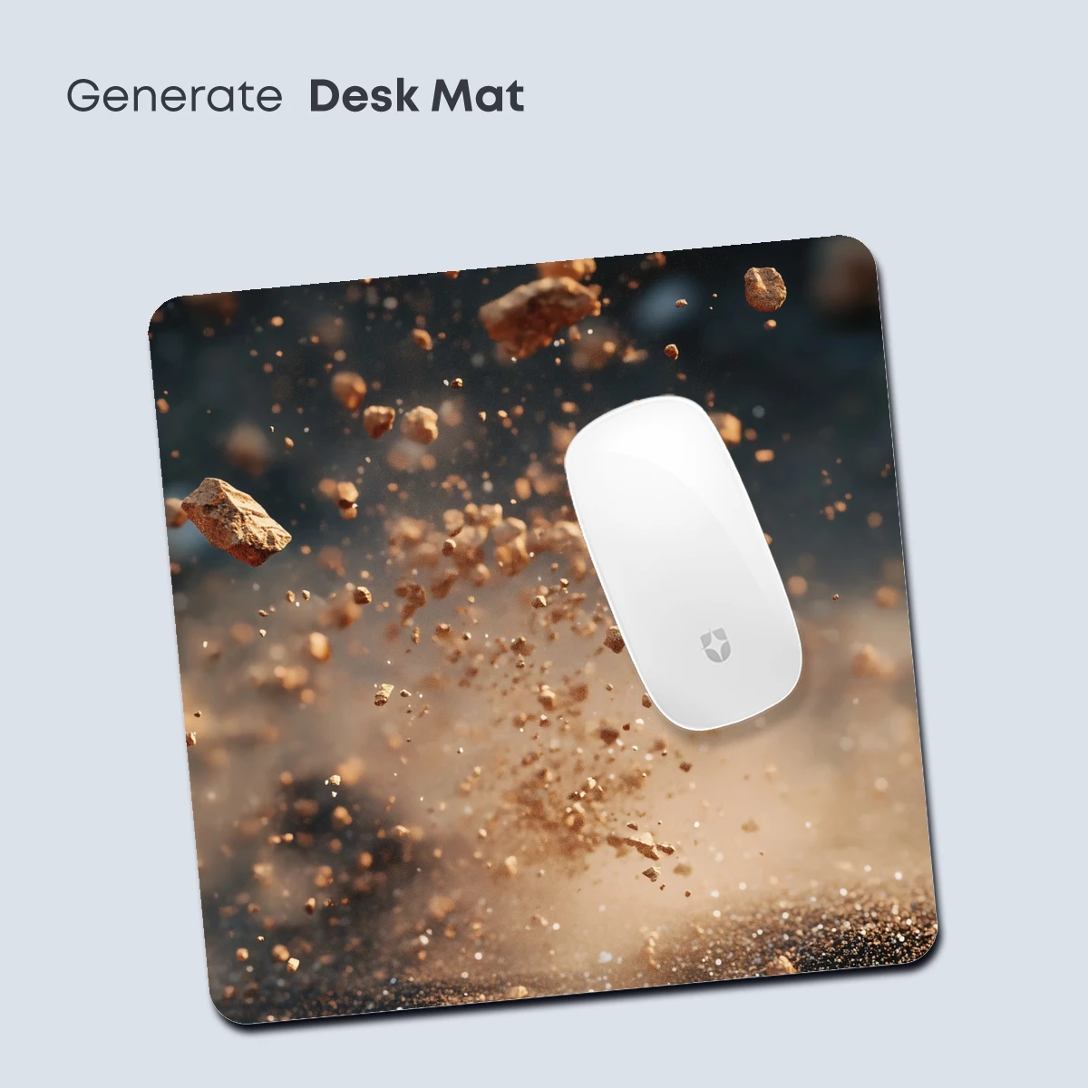 Dust Storm Eruption: Dynamic Earth Tones - Image 4