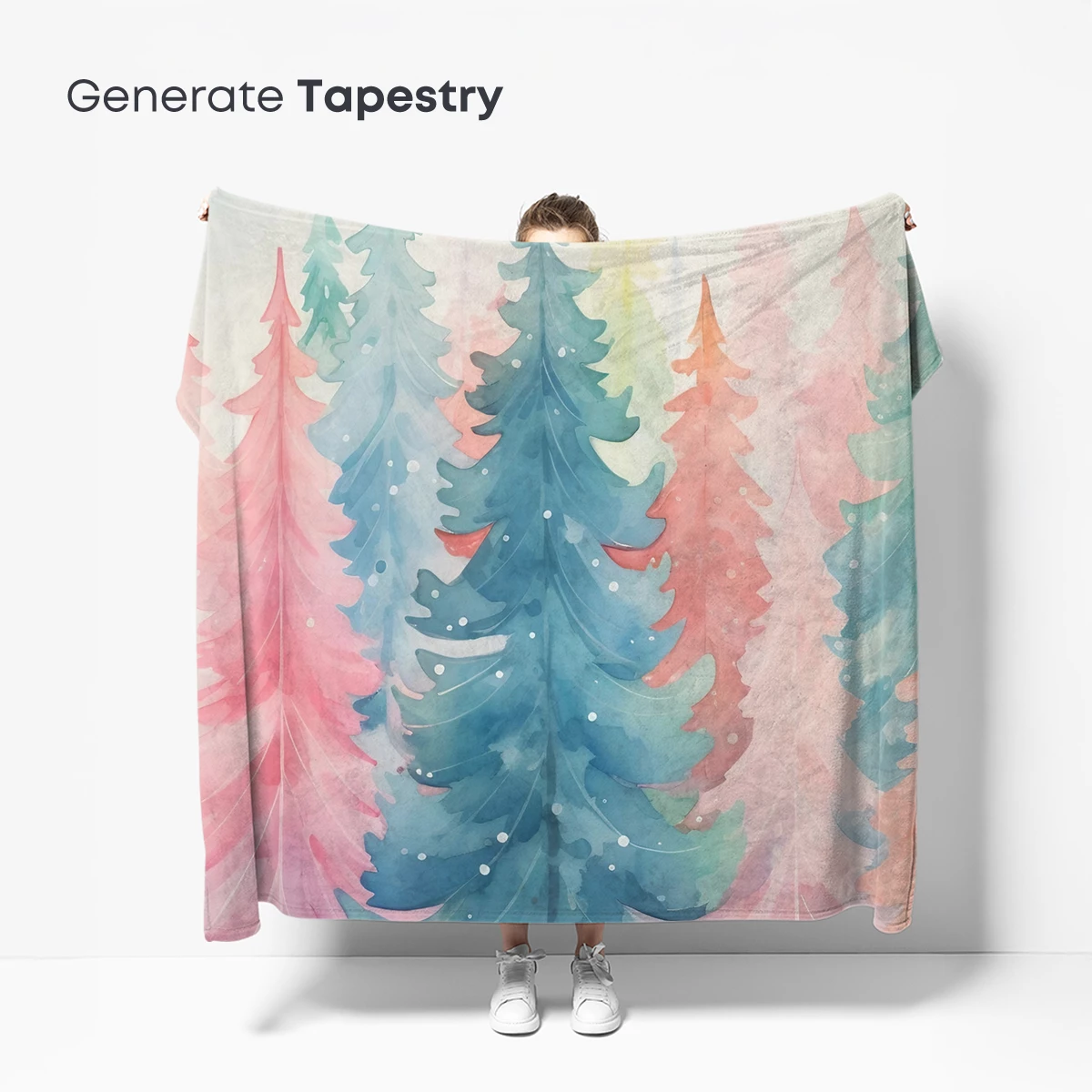 Enchanted Pastel Forest: Watercolor Whimsy - Image 5