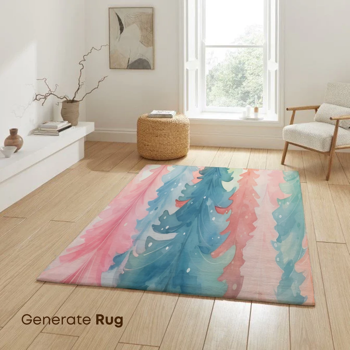 Enchanted Pastel Forest: Watercolor Whimsy - Image 6