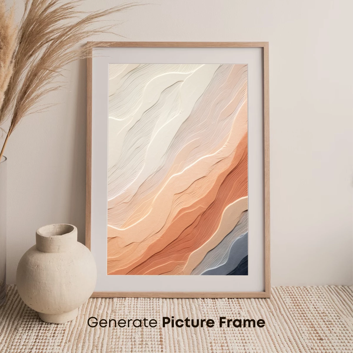 Desert Dunes in Abstract Flow - Image 7