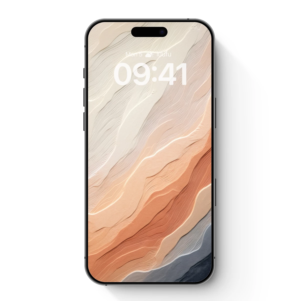 Desert Dunes in Abstract Flow