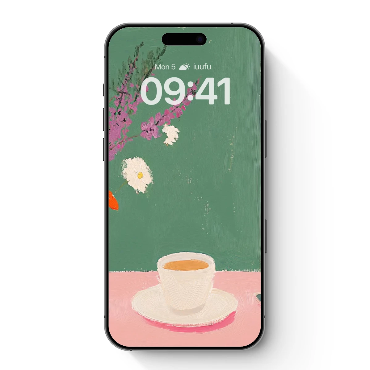 Cozy Corner with Floral Charm and Tea