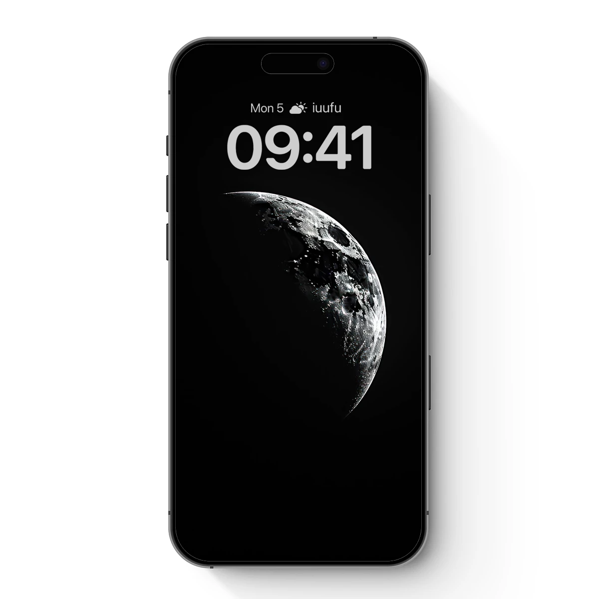 Eclipse of Solitude: Celestial Crescent