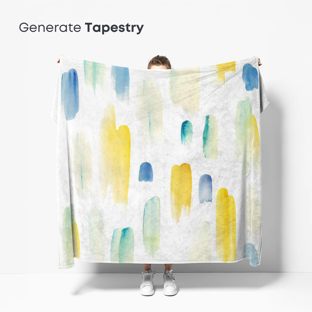 Abstract Brushstroke Symphony in Pastel Hues - Image 5