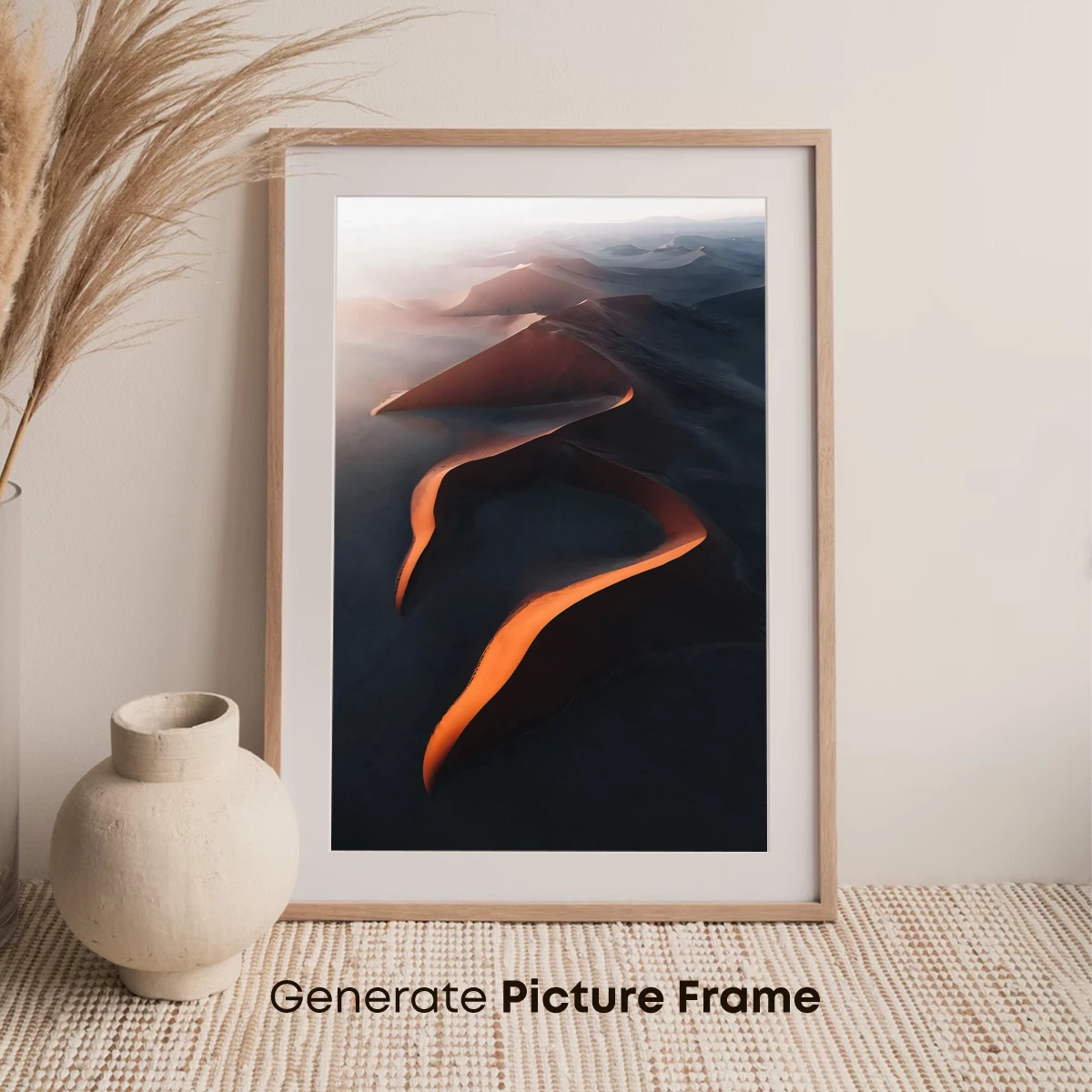 Desert Dunes at Dawn: Sculpted by Sunlight - Image 7