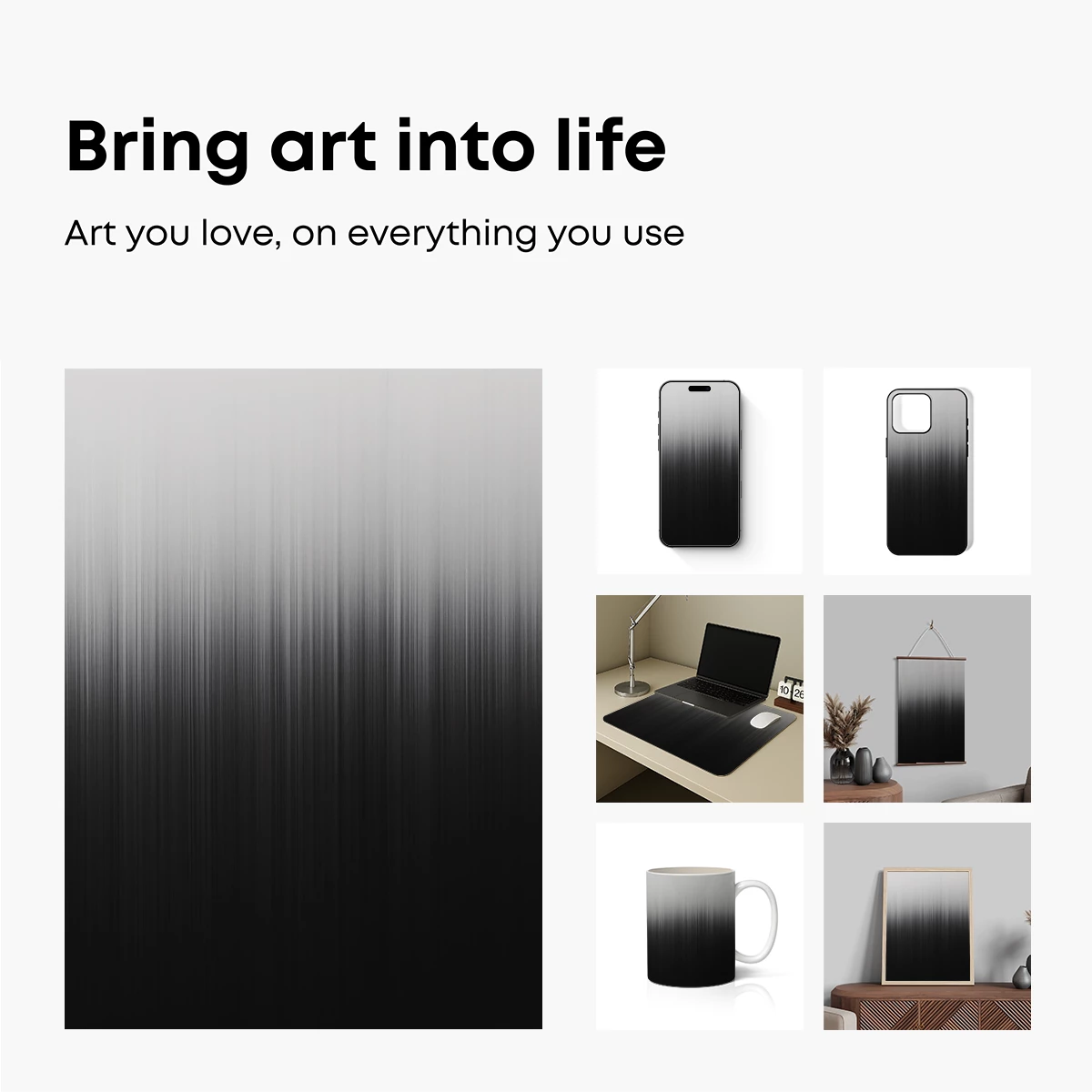 Gradient Symphony: Vertical Lines in Harmony - Image 2