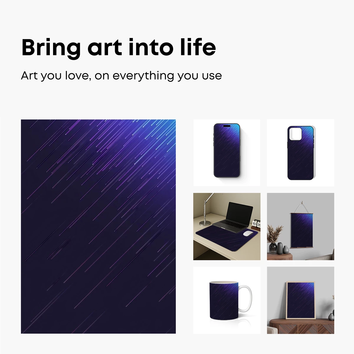 Diagonal Streaks of Cosmic Light - Image 2