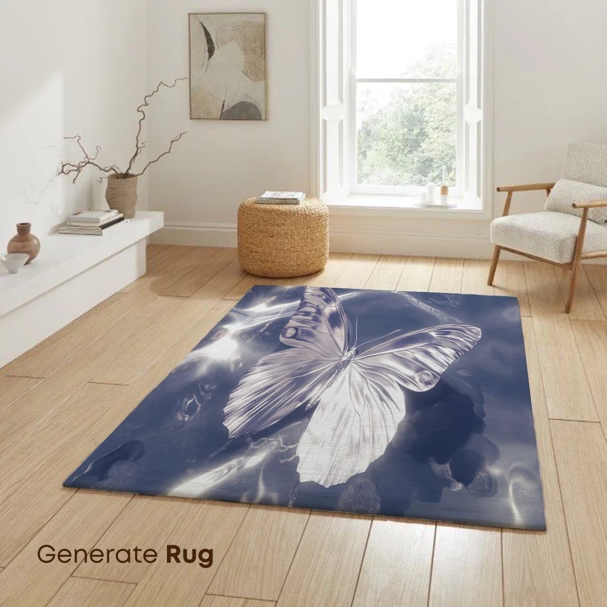 Ethereal Crystal Butterfly: A Frosty Dream - Image 6