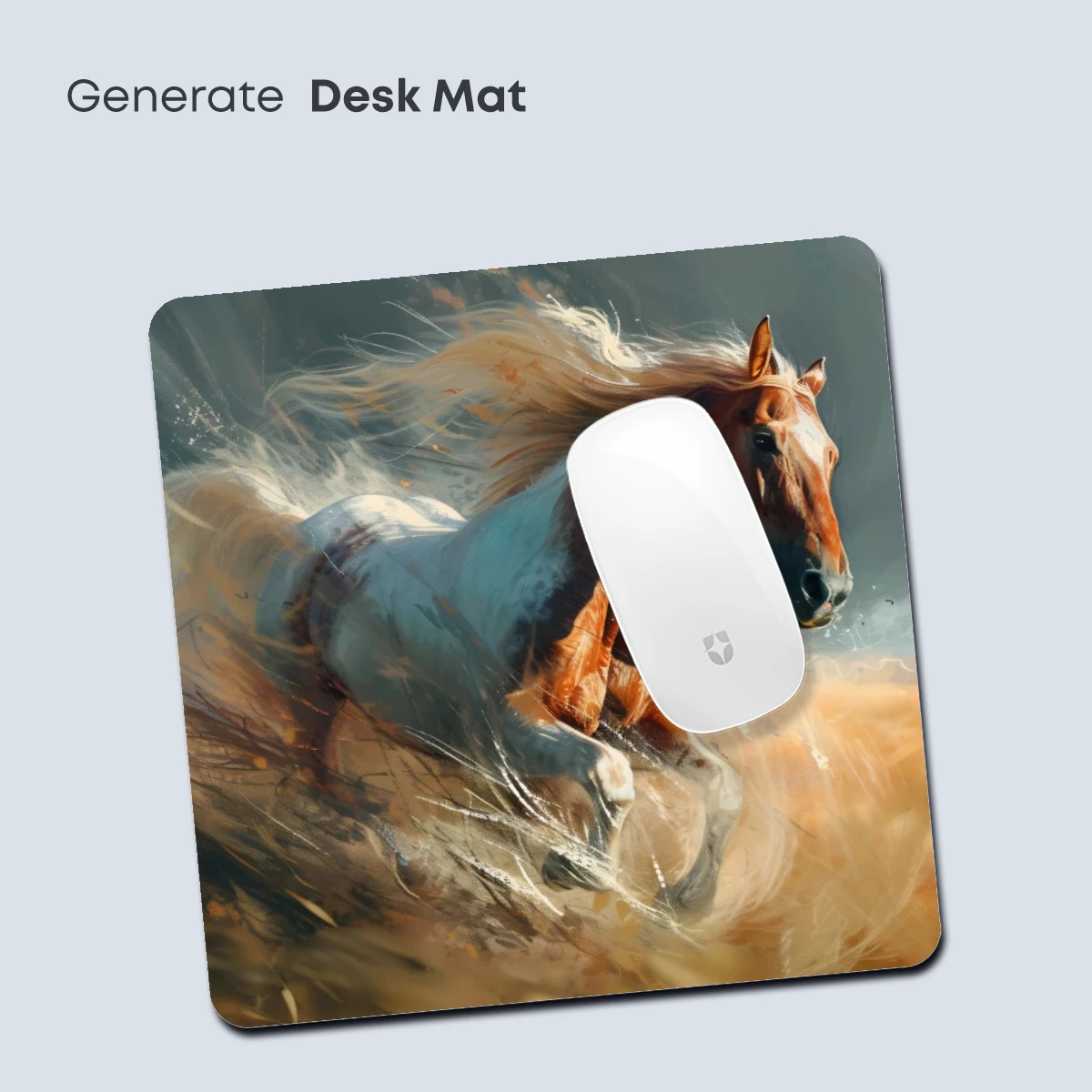 Galloping Spirit: Dynamic Horse in Abstract Motion - Image 4