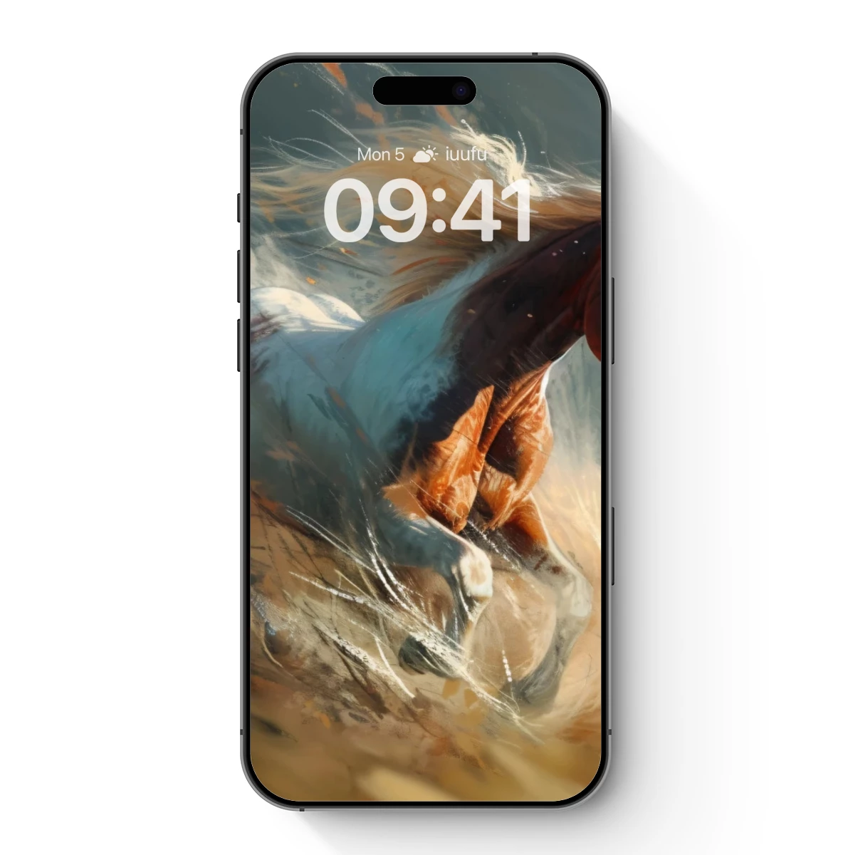 Galloping Spirit: Dynamic Horse in Abstract Motion