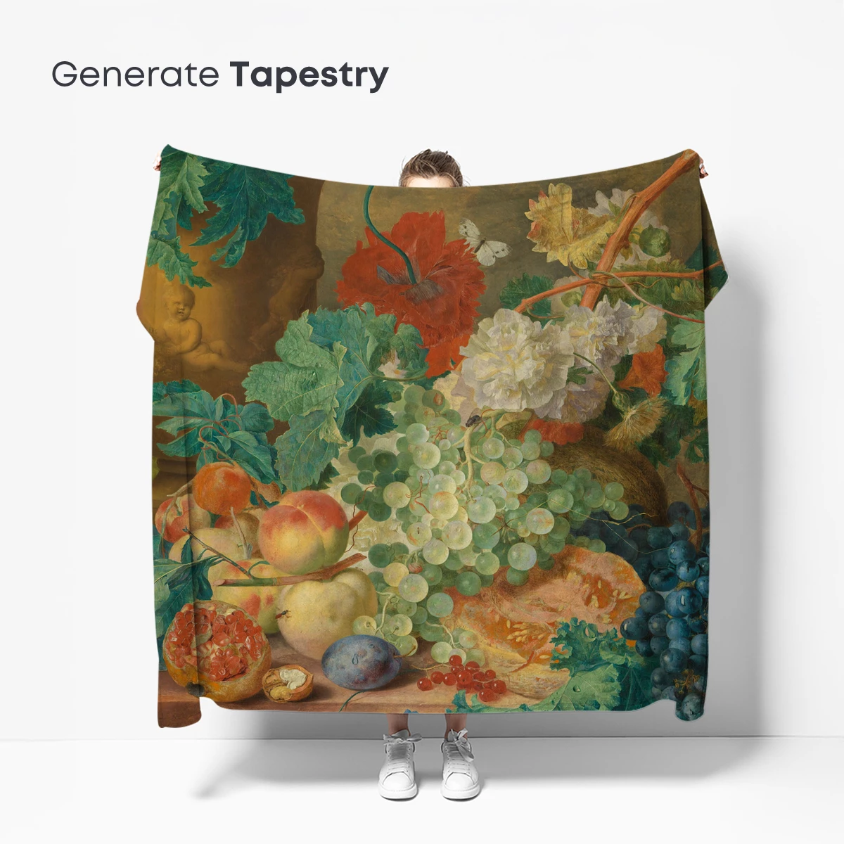 Baroque Bounty: A Feast of Fruits and Flowers - Image 5