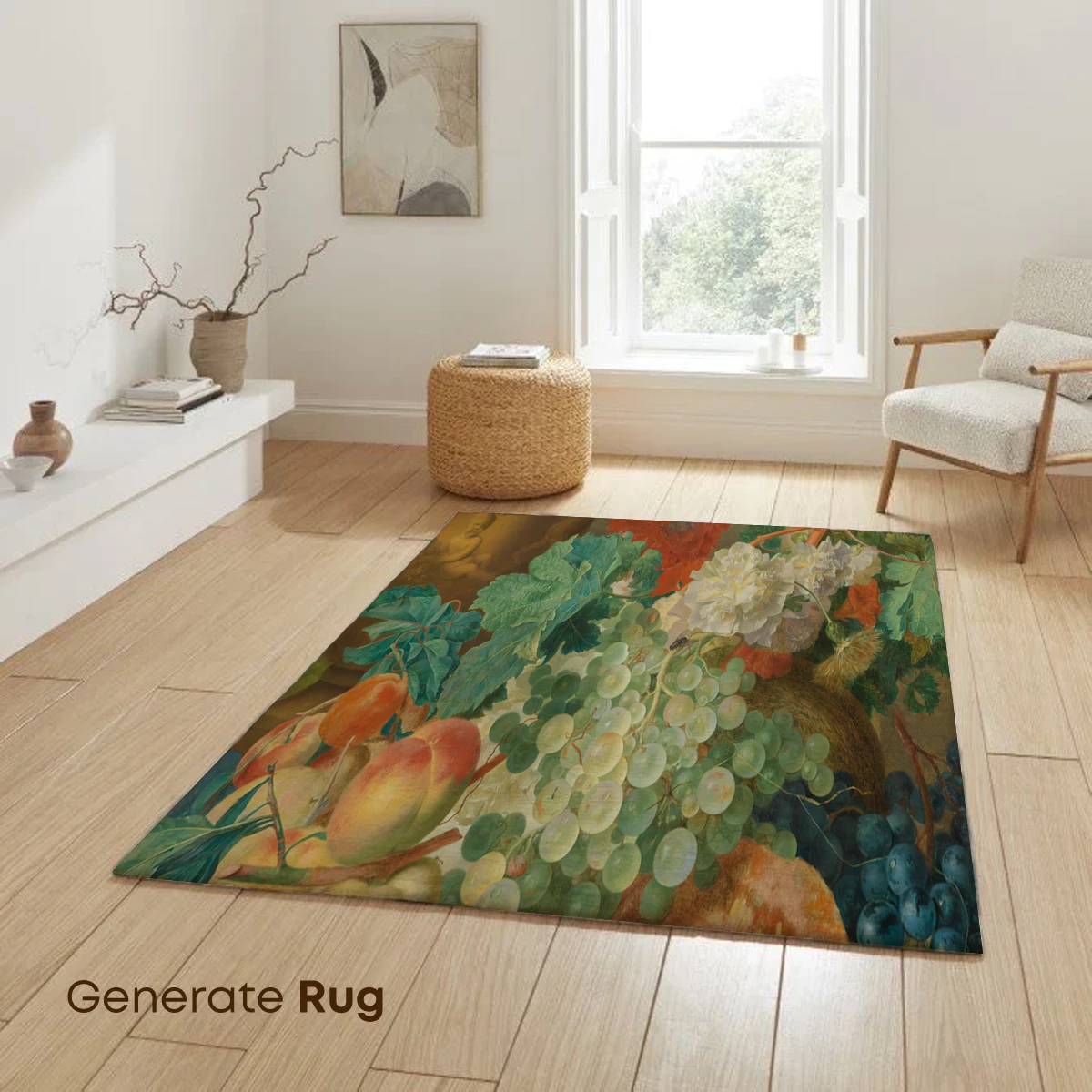 Baroque Bounty: A Feast of Fruits and Flowers - Image 6