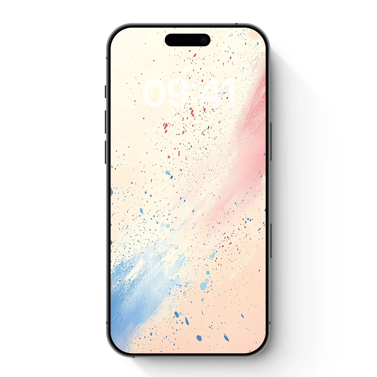 Abstract Splash Symphony: Pastel Dreamscape