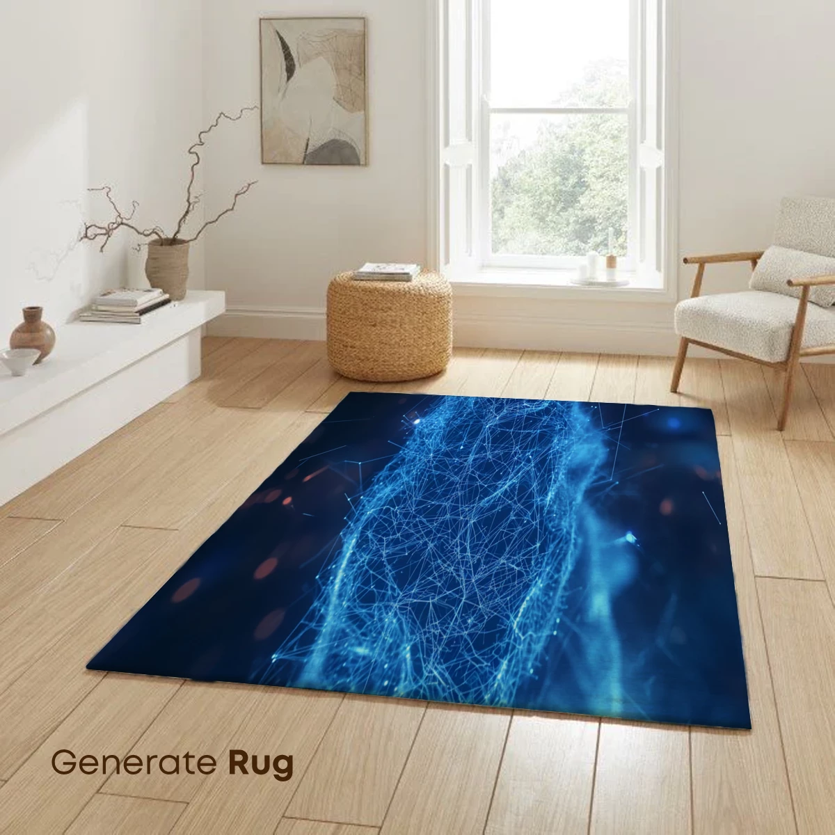 Neon Blue Canine Constellation - Image 6