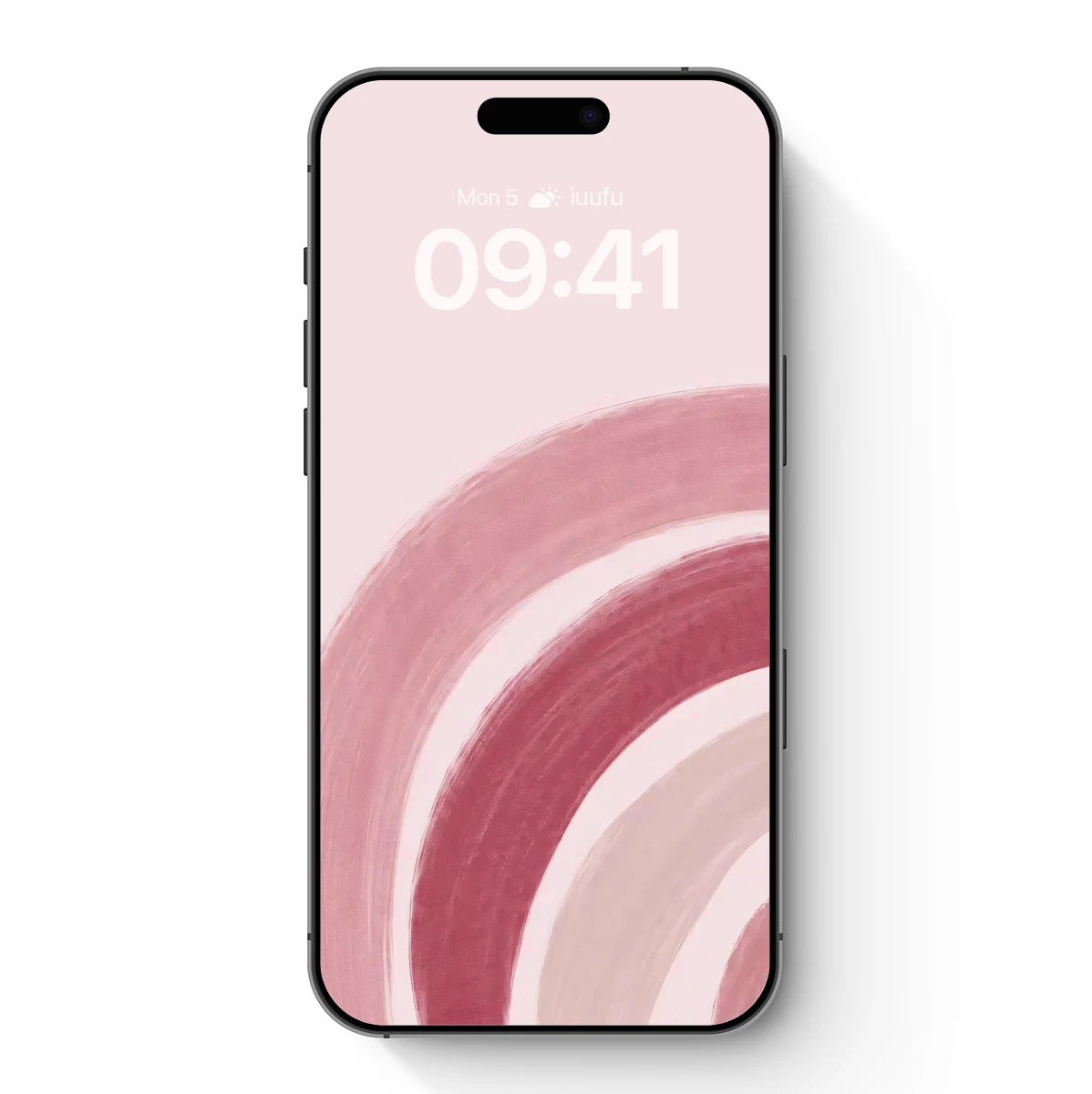 Abstract Pink Swirls: Modern Brushstroke Elegance