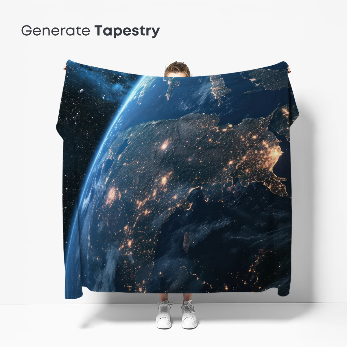 Earth's Night Symphony: Illuminated Continents - Image 5