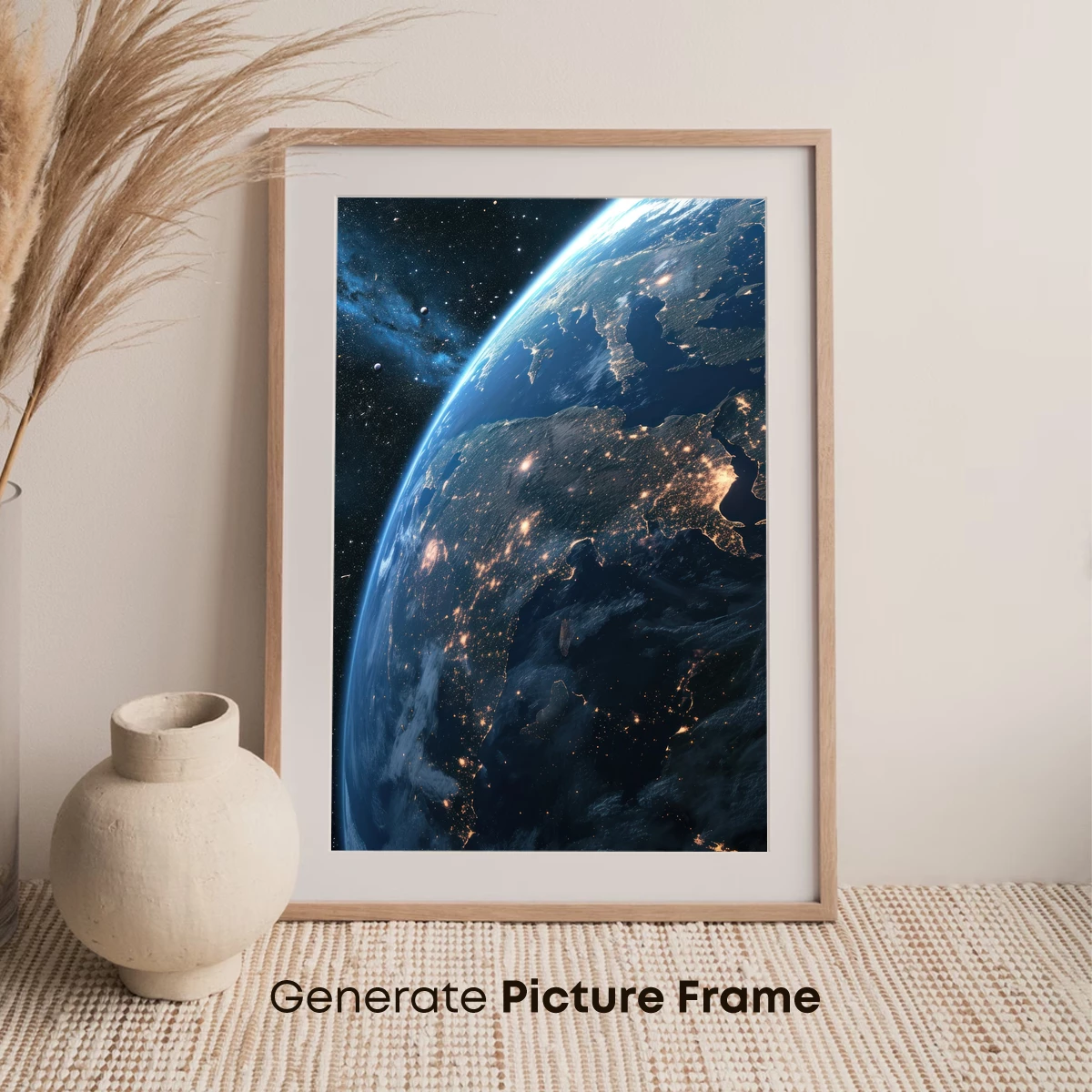 Earth's Night Symphony: Illuminated Continents - Image 7