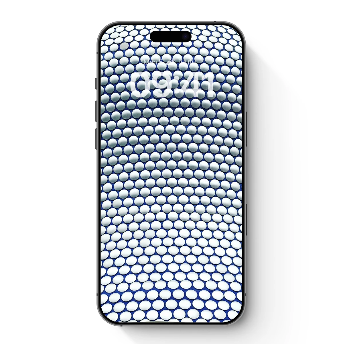 Geometric Dome of Silver Spheres