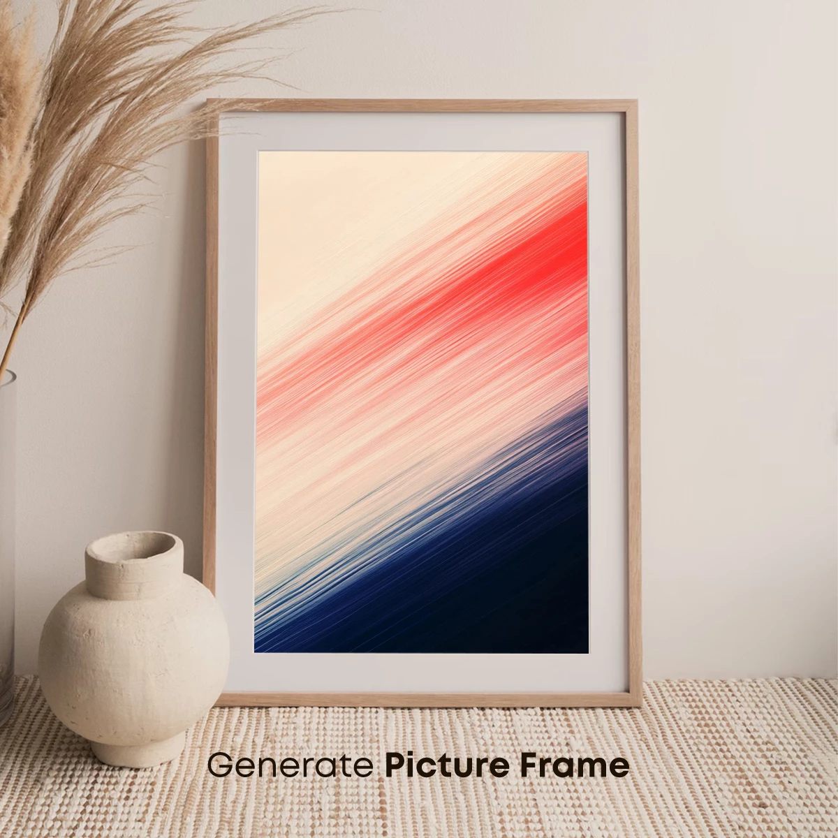 Diagonal Harmony: Abstract Gradient Flow - Image 7