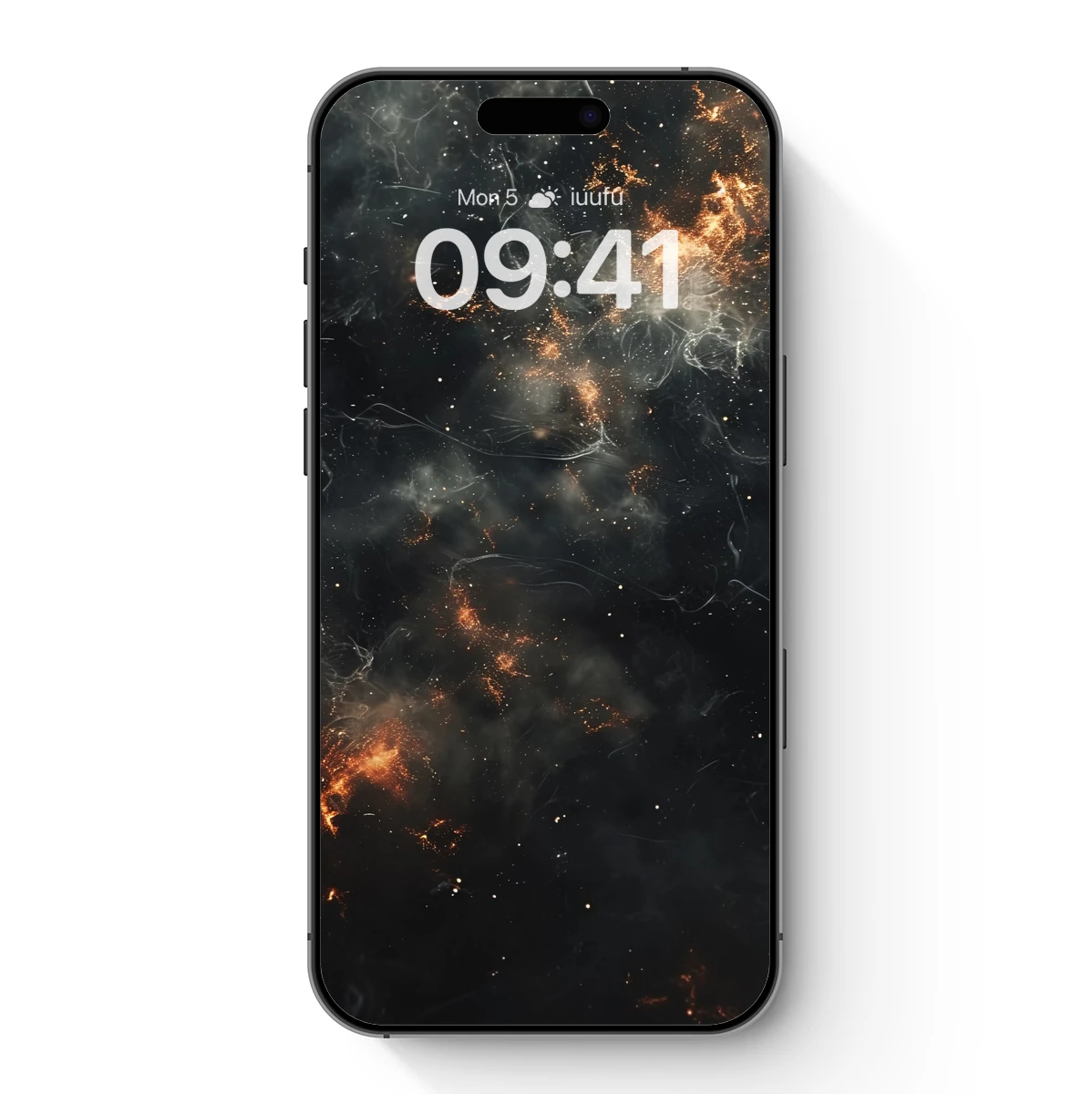 Cosmic Ember Whirl: A Celestial Dance of Light and Shadow