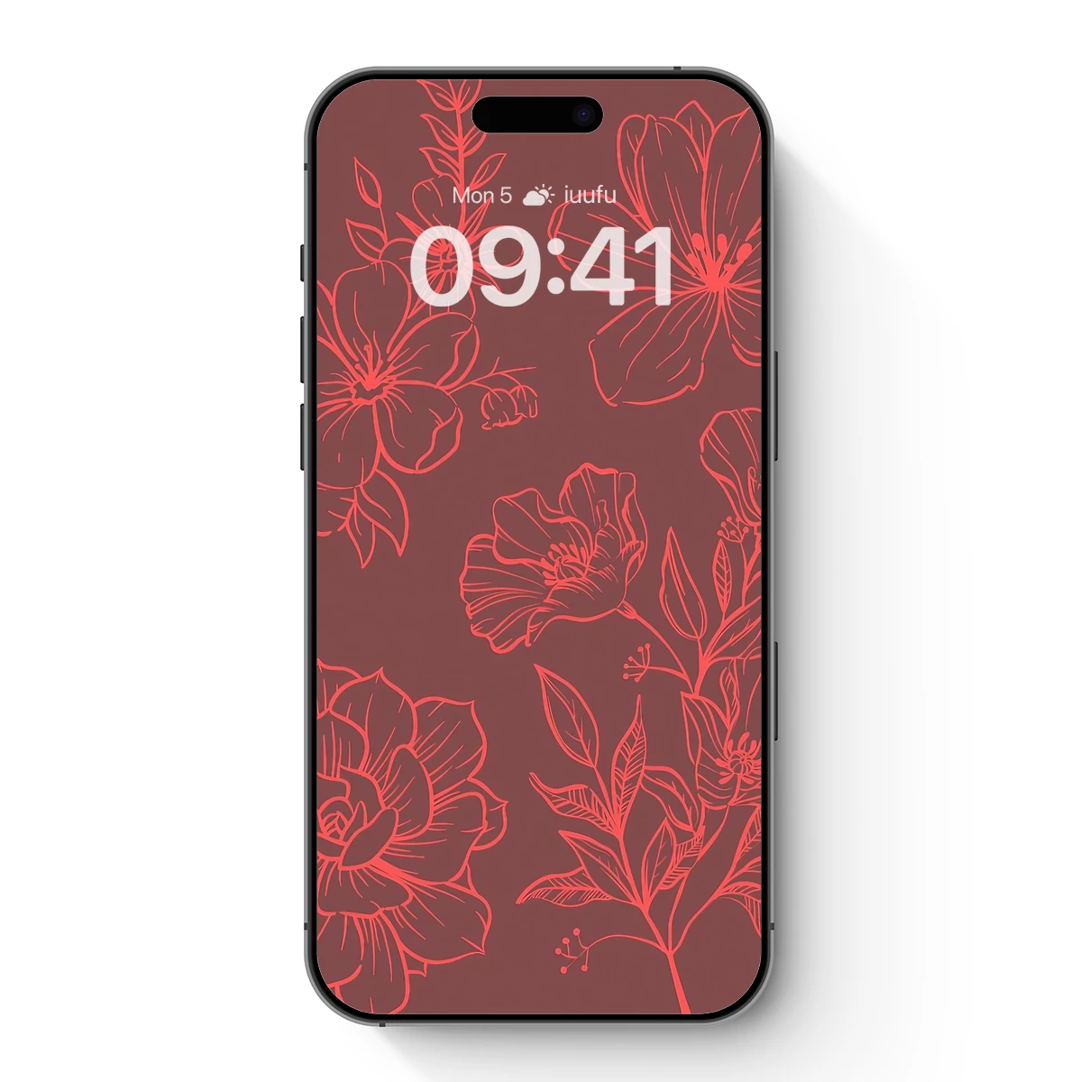 Coral Bloom Sketches: Artistic Floral Line Art