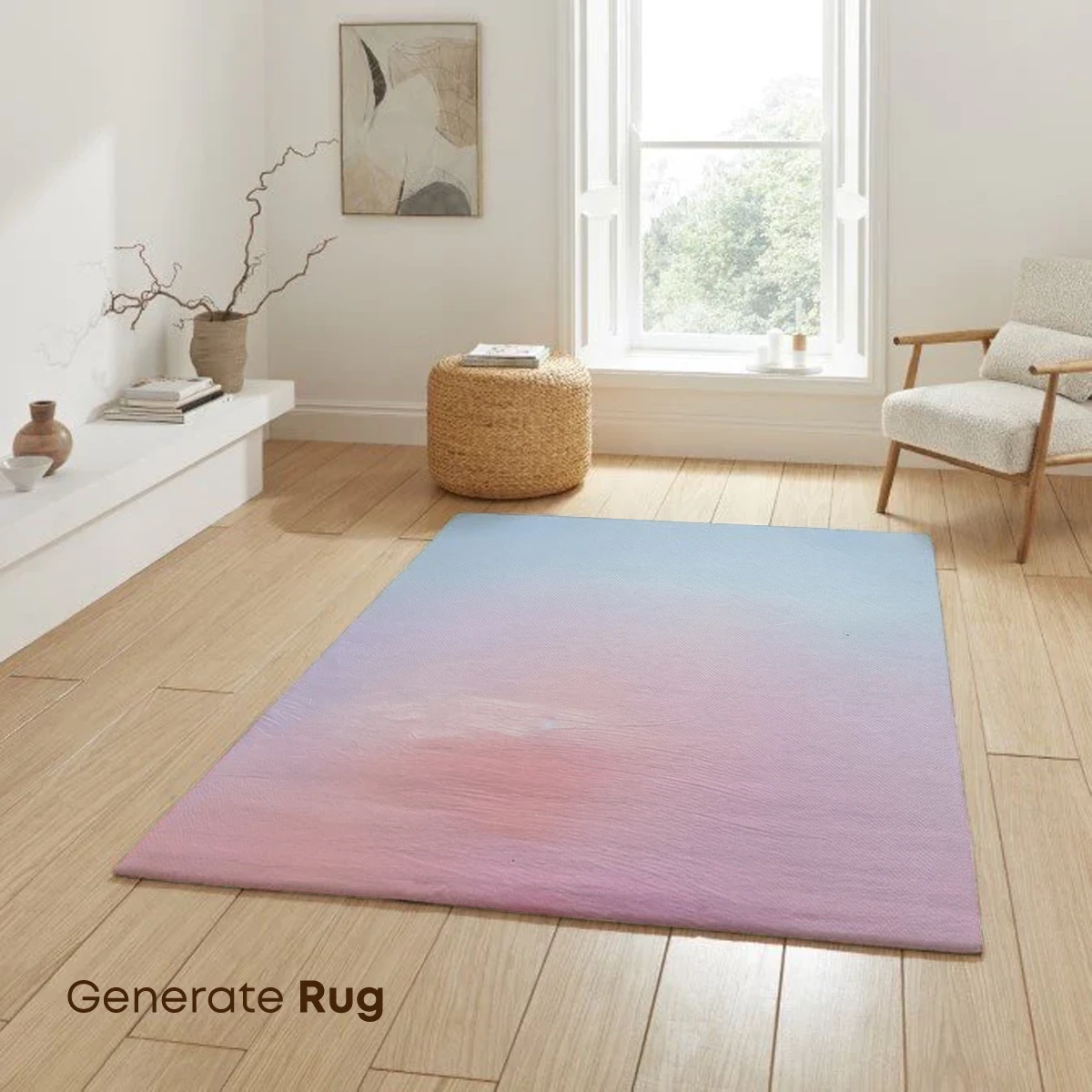 Horizon's Hues: Abstract Sunset Serenity - Image 6