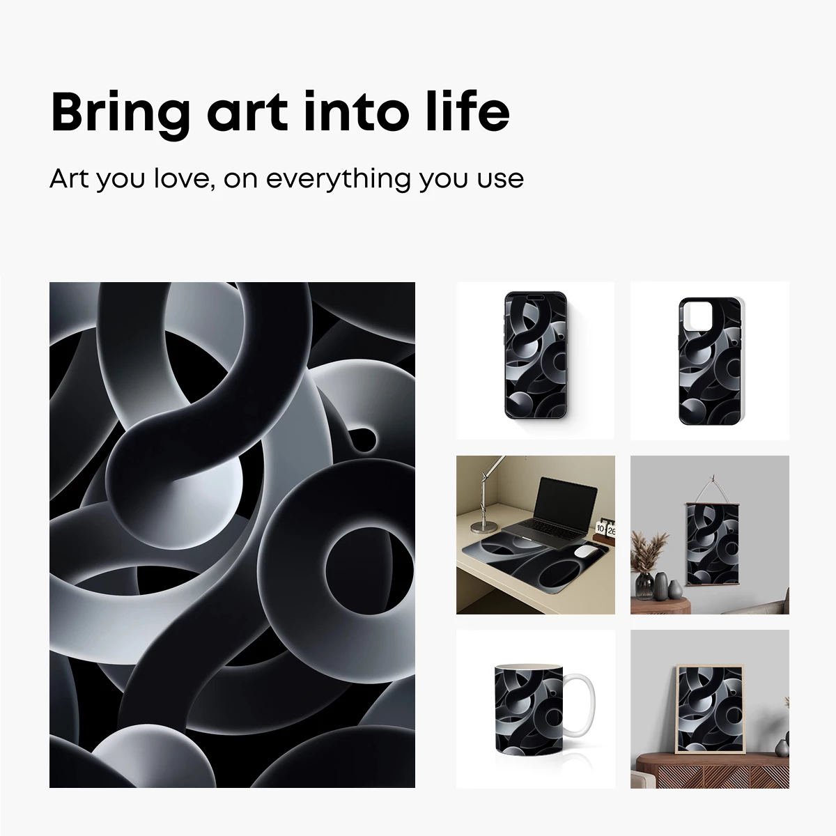 Ethereal Loops: A Dance of Light and Shadow