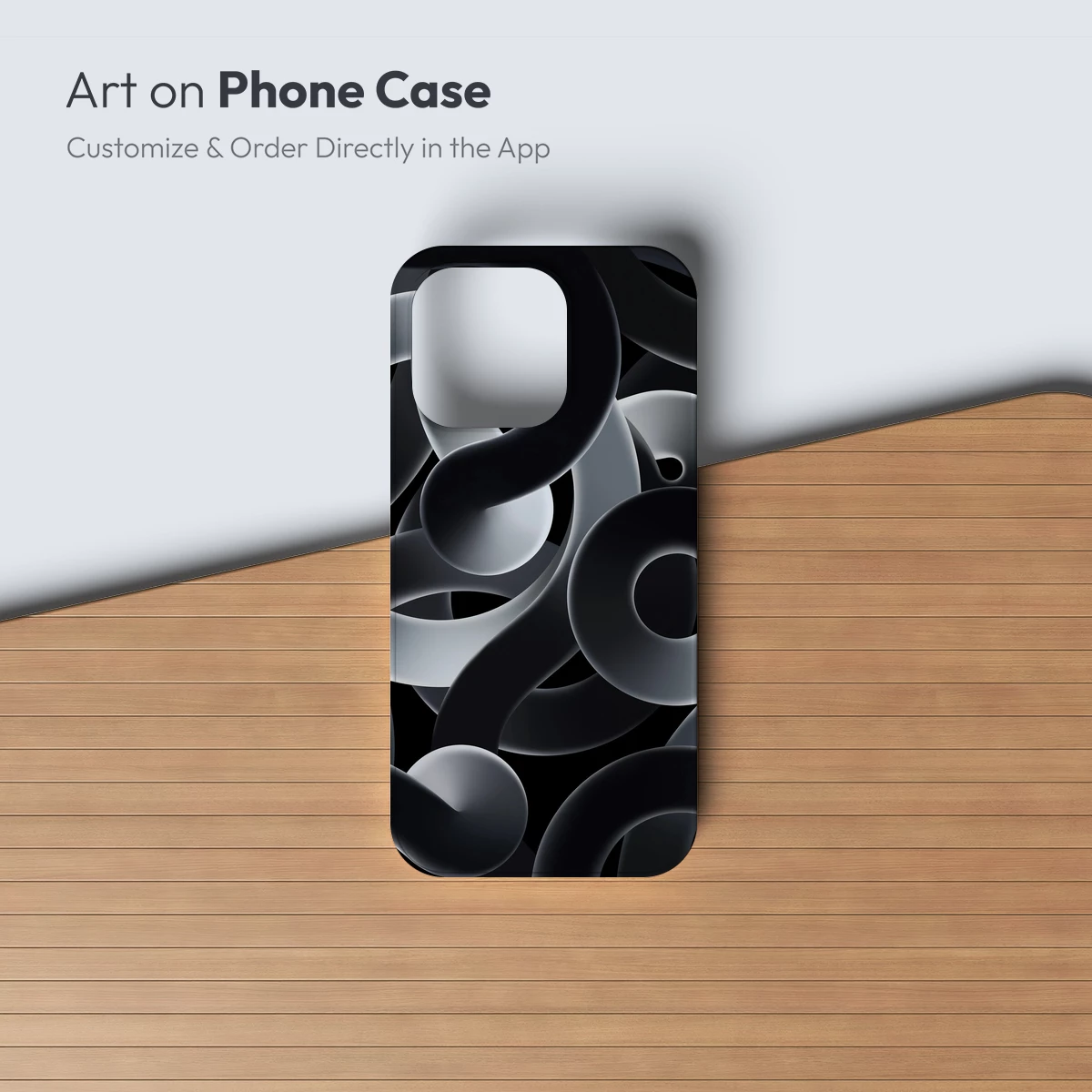 Ethereal Loops: A Dance of Light and Shadow - Image 2