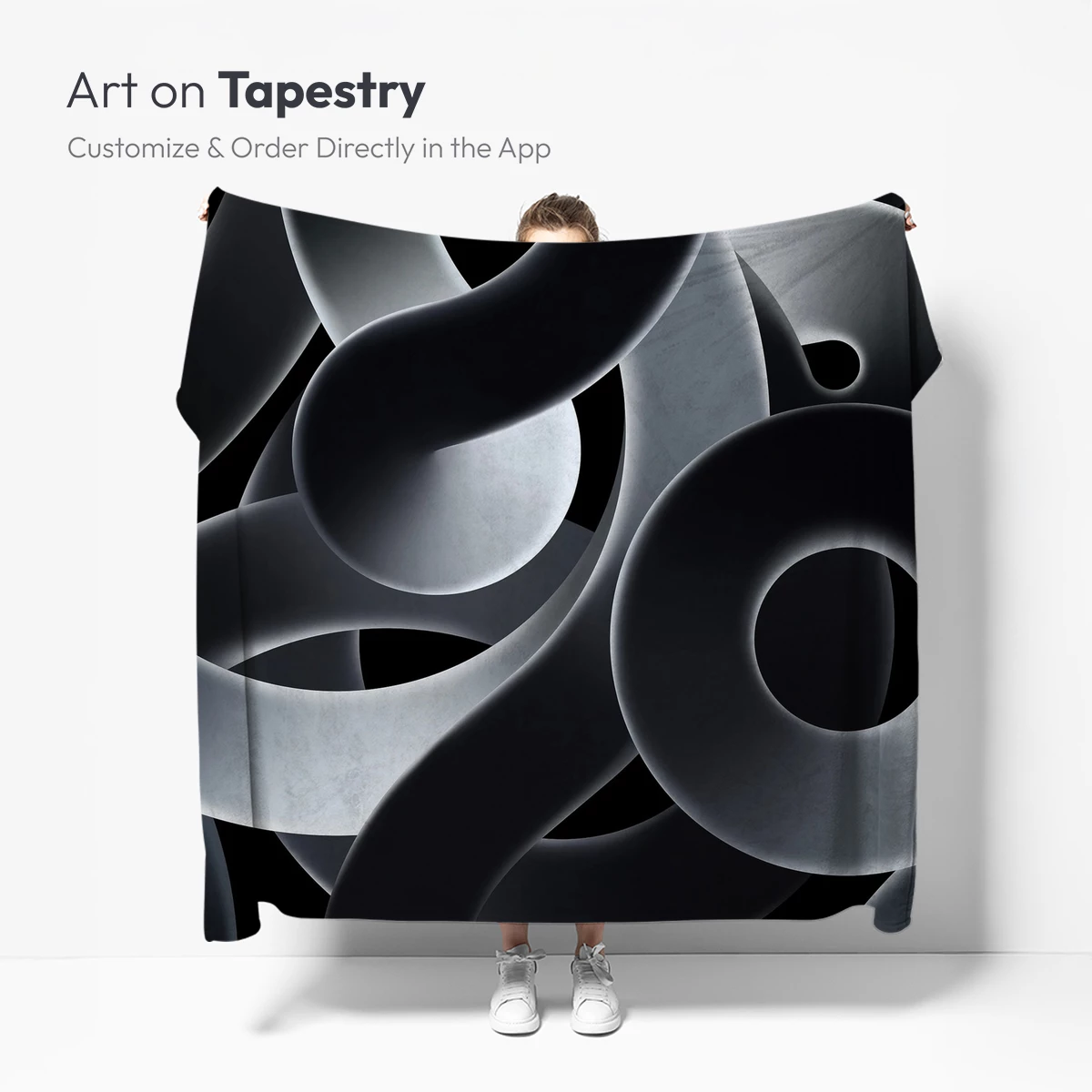 Ethereal Loops: A Dance of Light and Shadow - Image 4