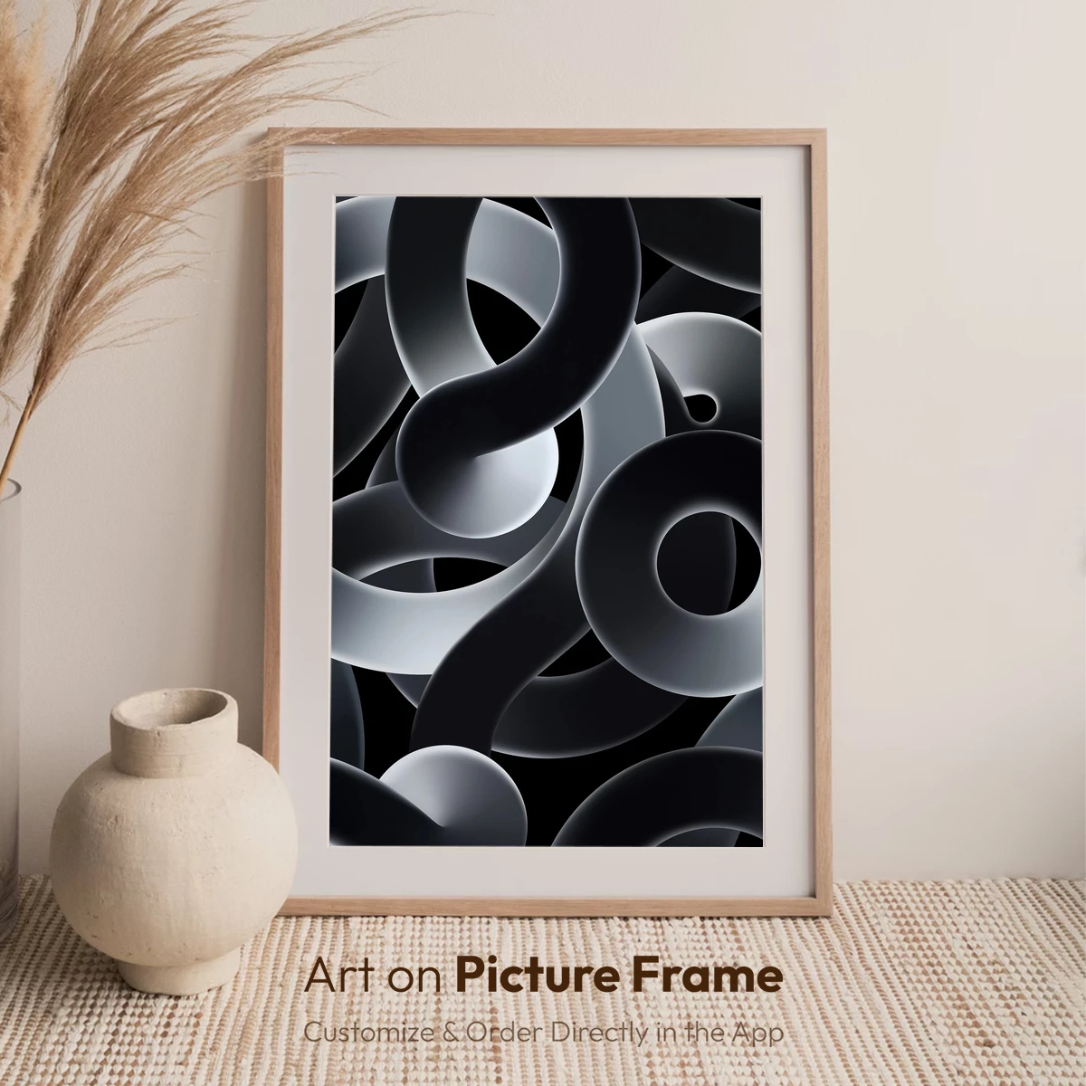 Ethereal Loops: A Dance of Light and Shadow - Image 6