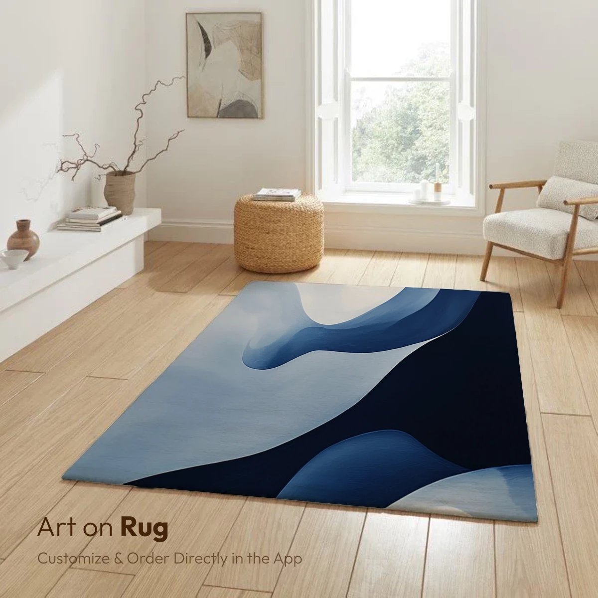 Ethereal Blue Waves: A Fluid Symphony - Image 5