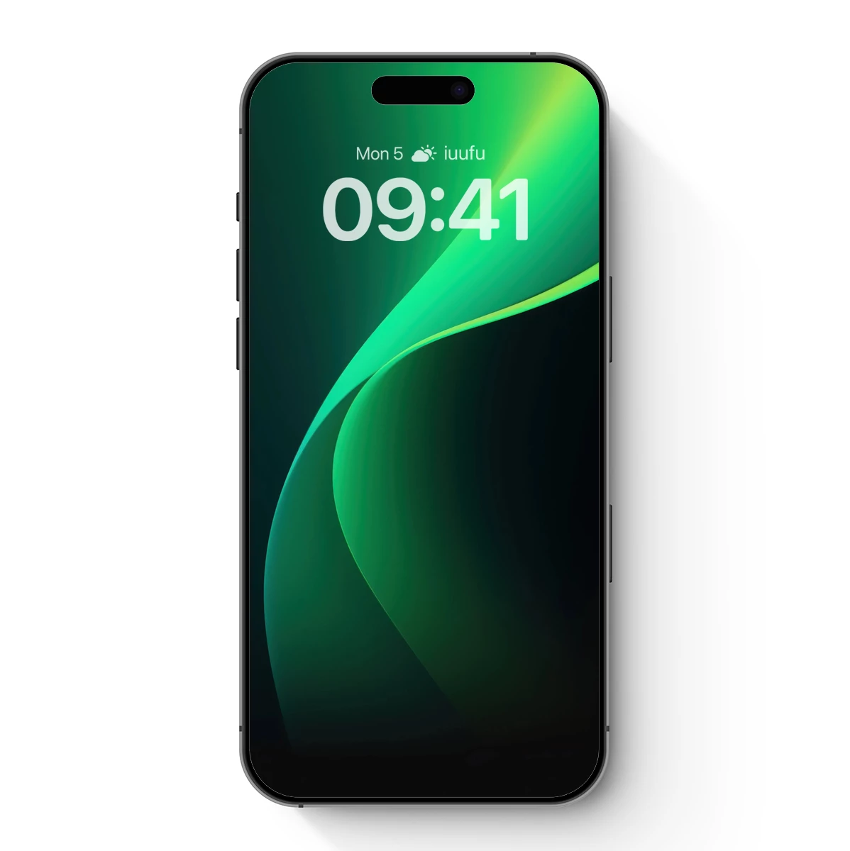 Ethereal Green Wave: Abstract Fluidity