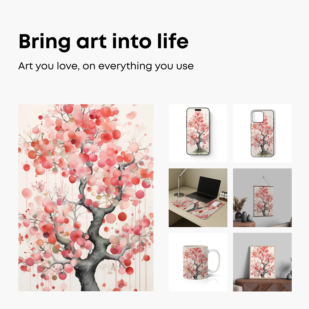Blossom Balloon Tree: Whimsical Artistry in Bloom - Image 2