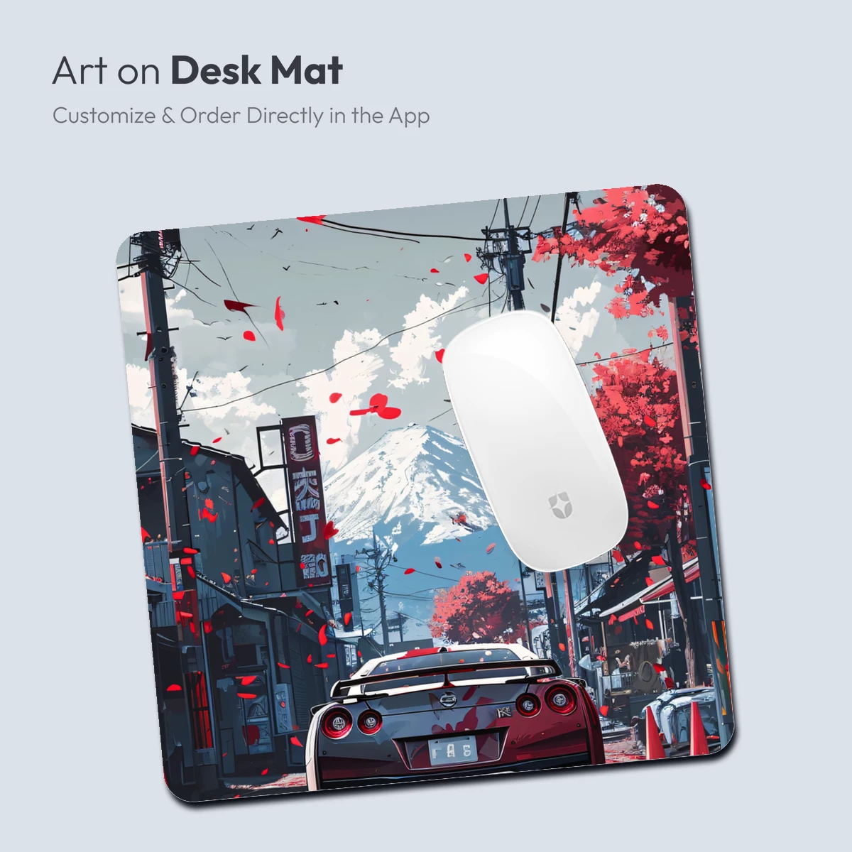 Autumnal Speed: Fuji's Red Reverie - Image 3