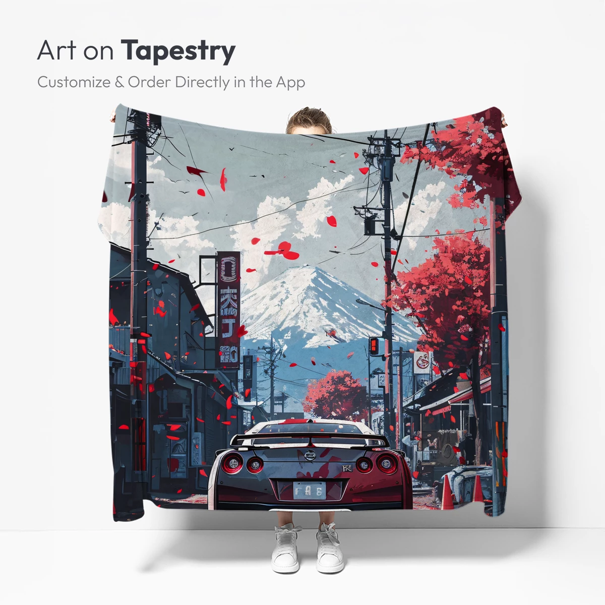 Autumnal Speed: Fuji's Red Reverie - Image 4