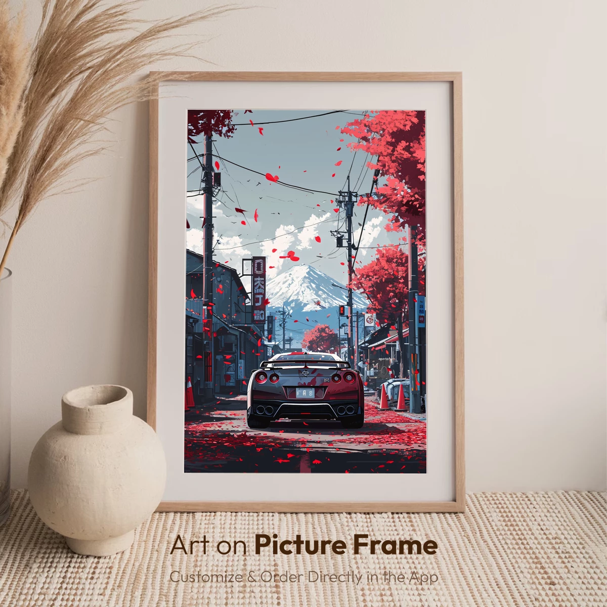 Autumnal Speed: Fuji's Red Reverie - Image 6