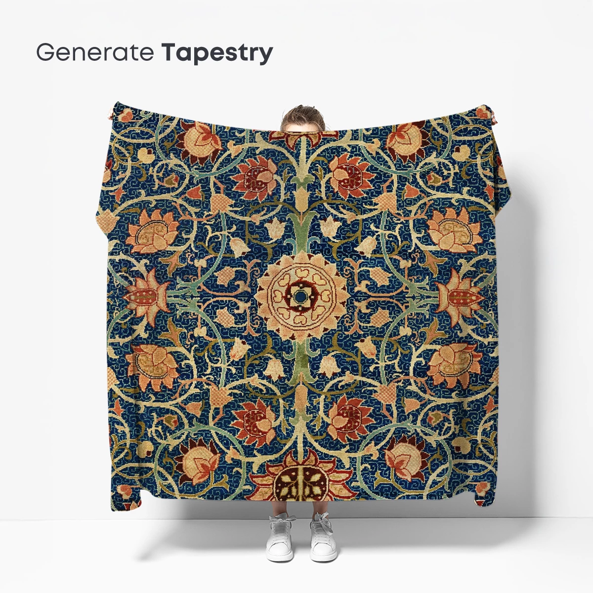 Art Nouveau Floral Symphony - Image 5