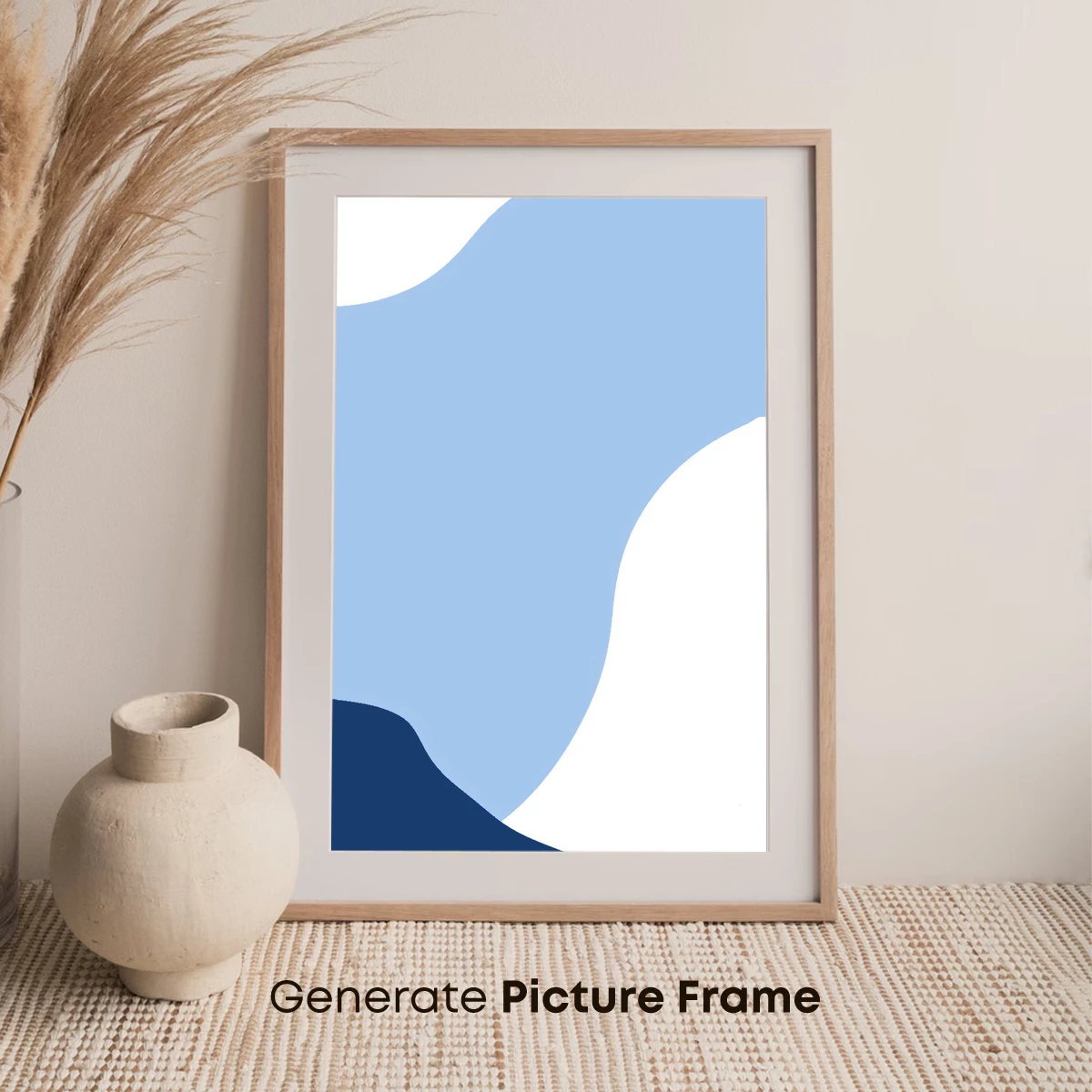 Abstract Ocean Waves: Minimalist Flow - Image 7